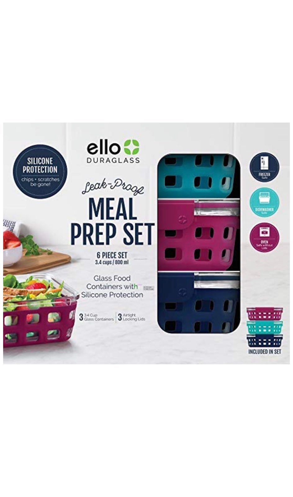 Ello DuraGlass Food Storage