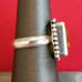 Sterling Silver & Amber Ring
