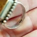 Sterling Silver & Amber Ring