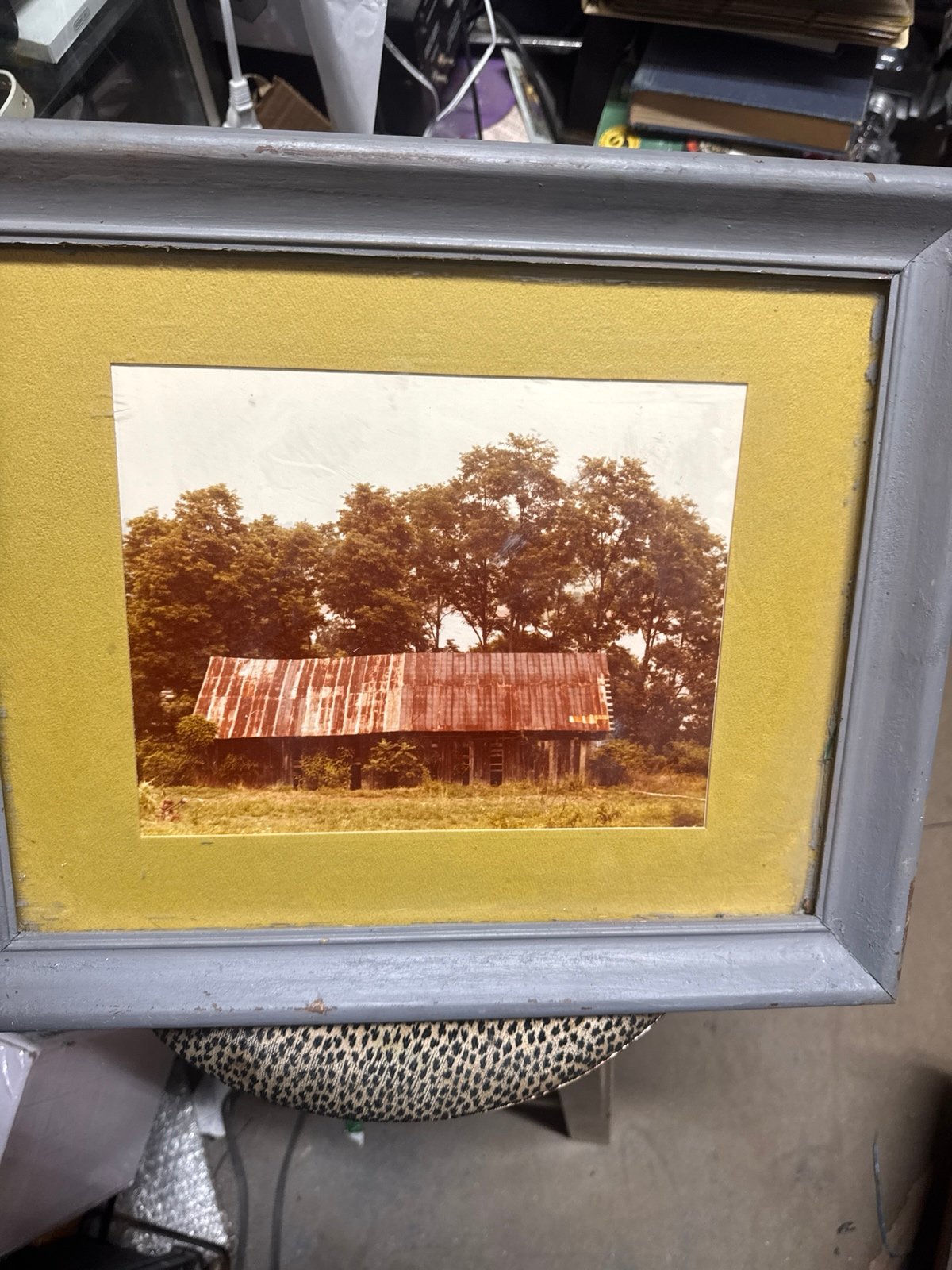 Vintage barn pics with frame ,
