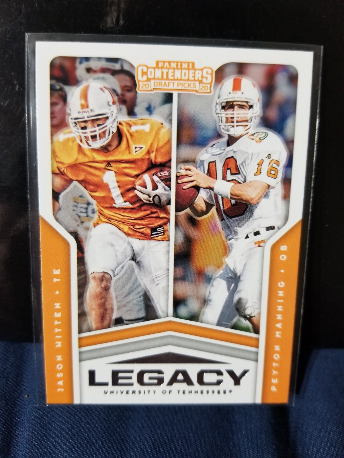 Peyton Manning Witten dual ten legacy panini nfl football
