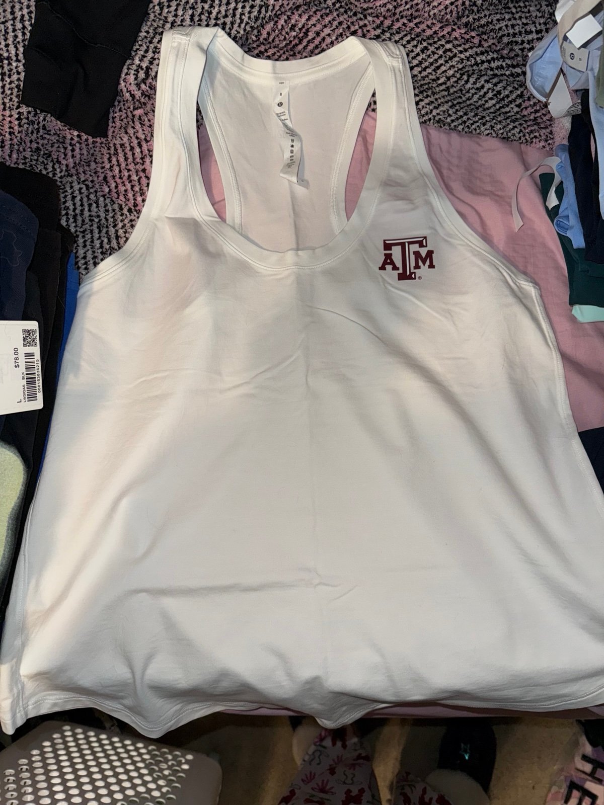 Lululemon Texas A&M love tank