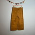Chino by Anthropologie camel tan cropped wide leg pants