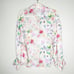 Maison Stella & Suzie Women's Shirt Top Floral Button Down Balloon Sleeve 38