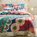 Anthropologie Artisan By Thalia Quilts Multi Color Reversible Queen Bedspread