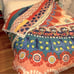 Anthropologie Artisan By Thalia Quilts Multi Color Reversible Queen Bedspread