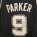 NBA Adidas Youth Sz L(14/16) San Antonio Spurs #9 Tony Parker Sewn Jersey