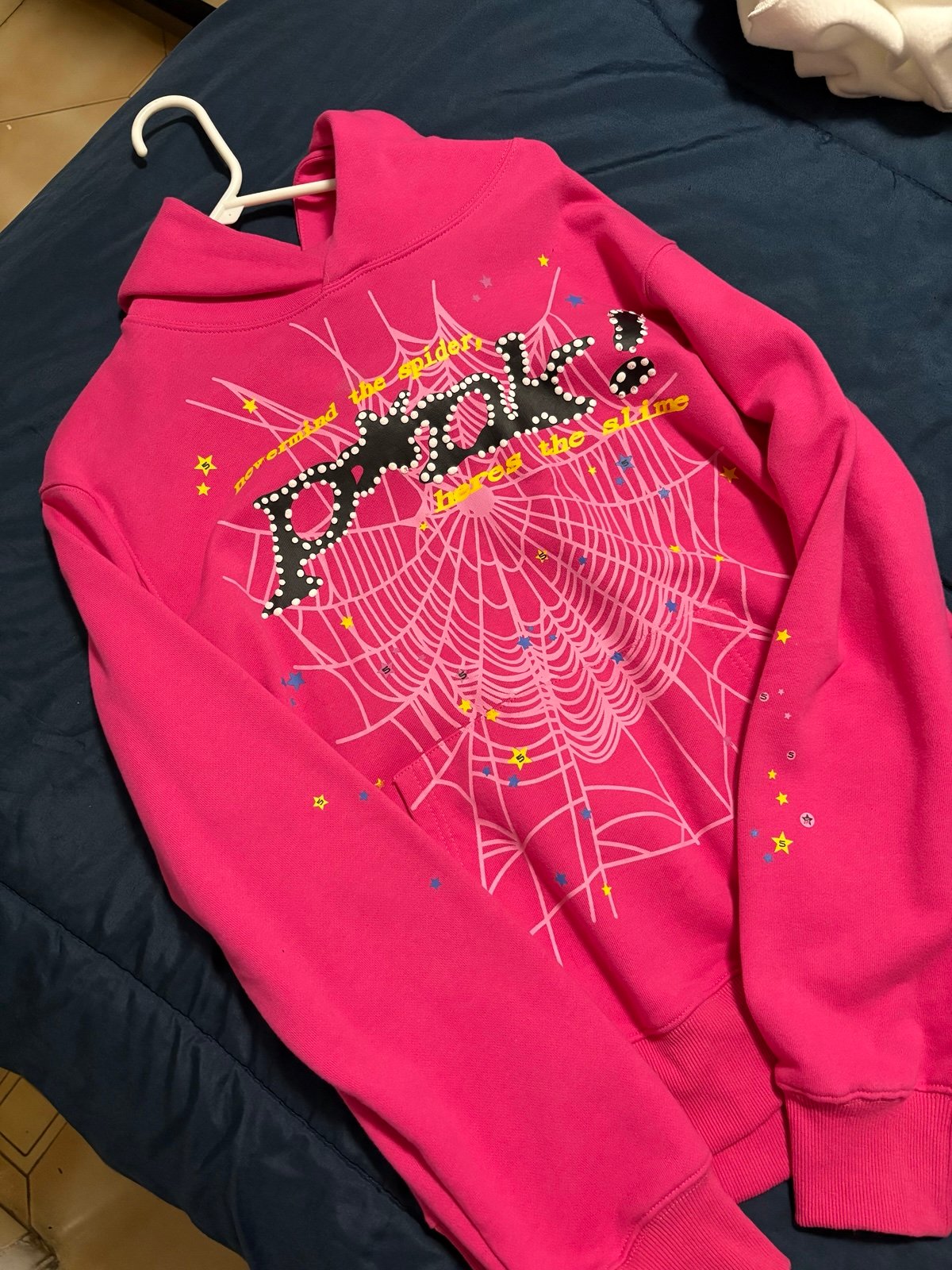 Pink hoodie