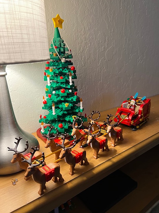 LEGO Santa's Sleigh - Building Toys for Kids, Boys & Girls, Ages 9+ | New