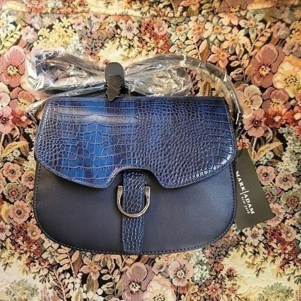 Mark|Adam New York Navy/ Marine Crossbody Purse Handbag