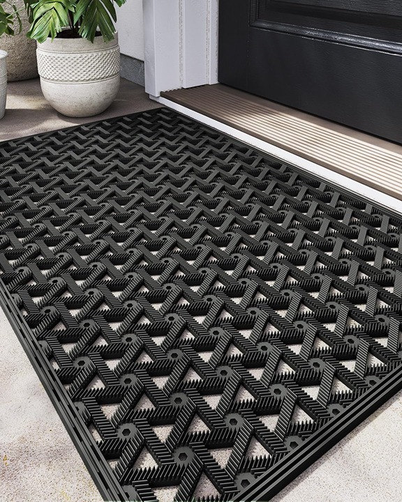 NEW Front Door Mats for Entryway, Low Profile Non Slip Doormat Outside,19 x29.5