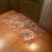 NEW Red Floral Runner Rug 2x4 Washable Hallway Runner Rugs