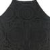 Xhilaration Black Fringe Halter Tank Top