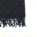 Xhilaration Black Fringe Halter Tank Top