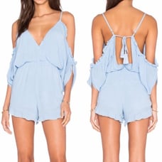 Lovers + Friends Malia Romper NWT XS Revolve