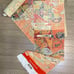 Hand-painted Kimono Fabric, Silk, Habotai (Plain Weave)