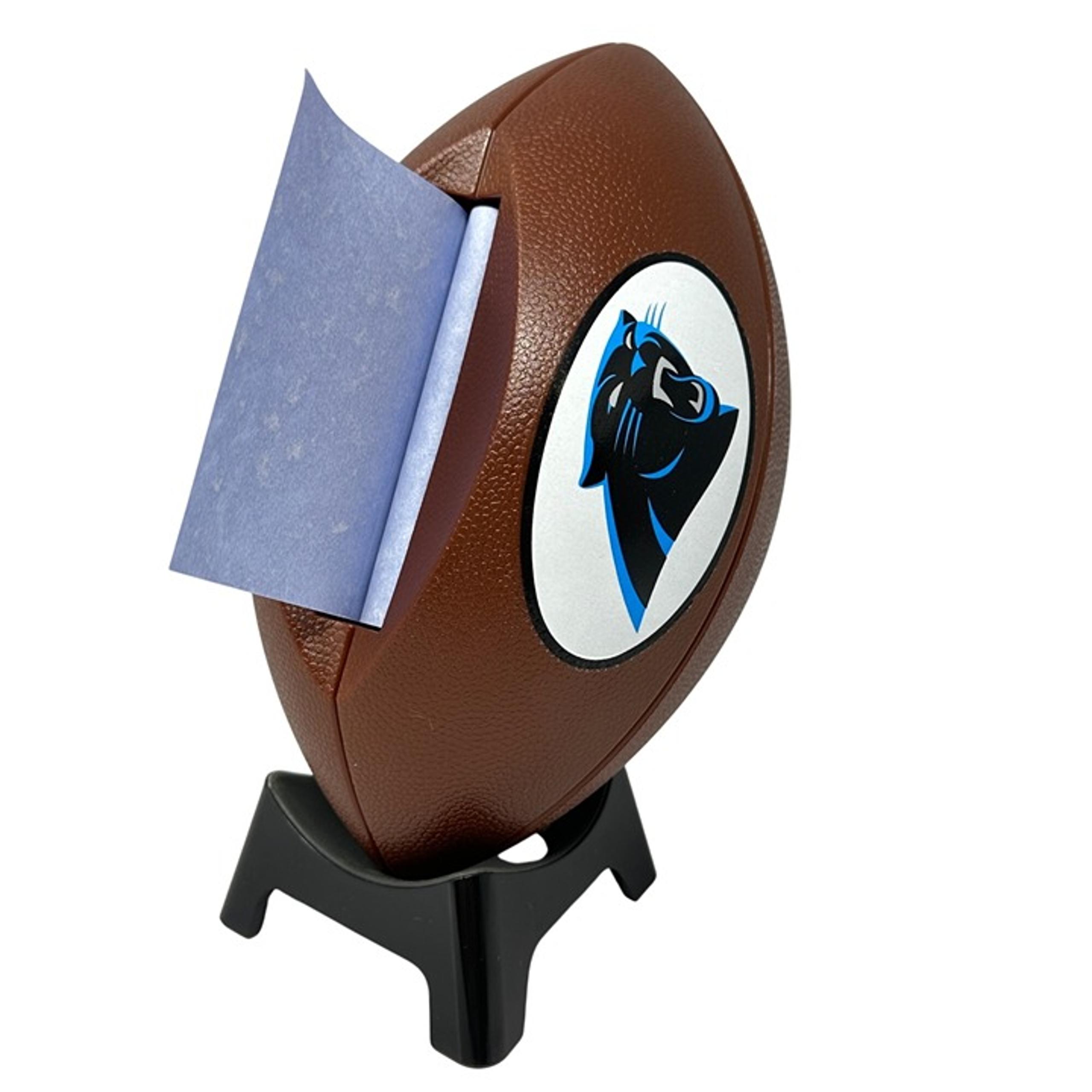 Carolina Panthers Football Post-It Note Pop Up Dispenser and Stand Official NFL