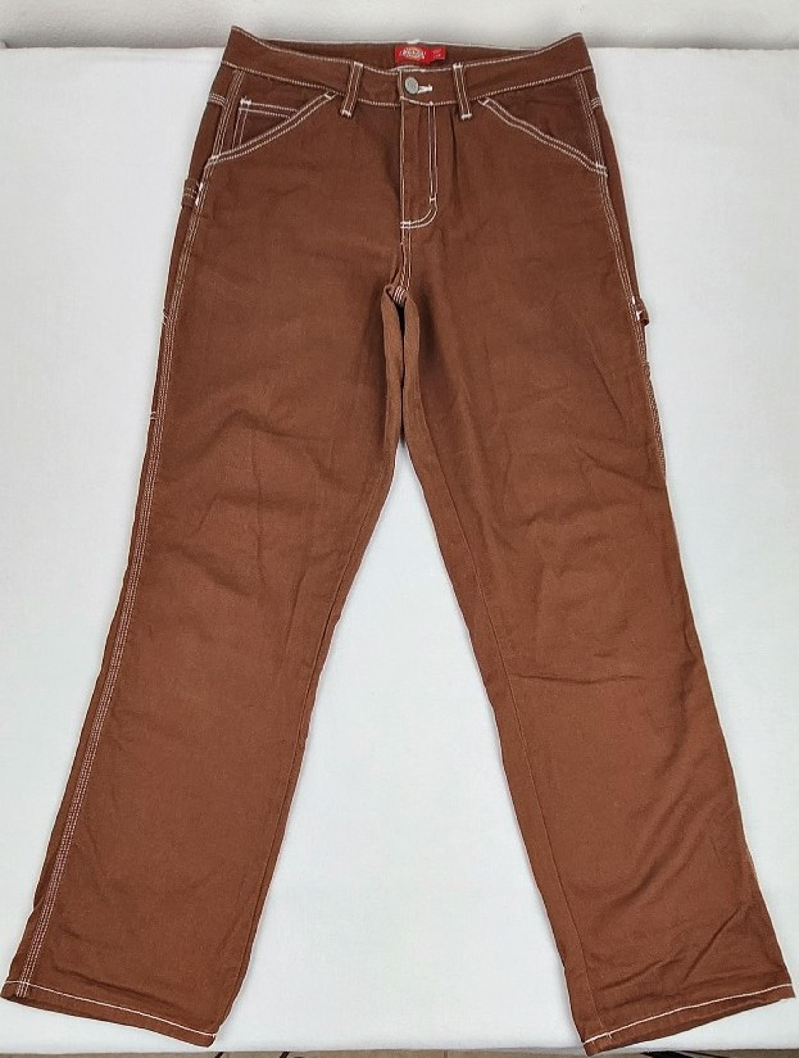 Dickies Brown Carpenter Style 100% Cotton Pants