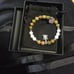 Wind and Fire unakite bracelet