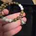 Wind and Fire unakite bracelet