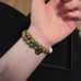 Wind and Fire unakite bracelet