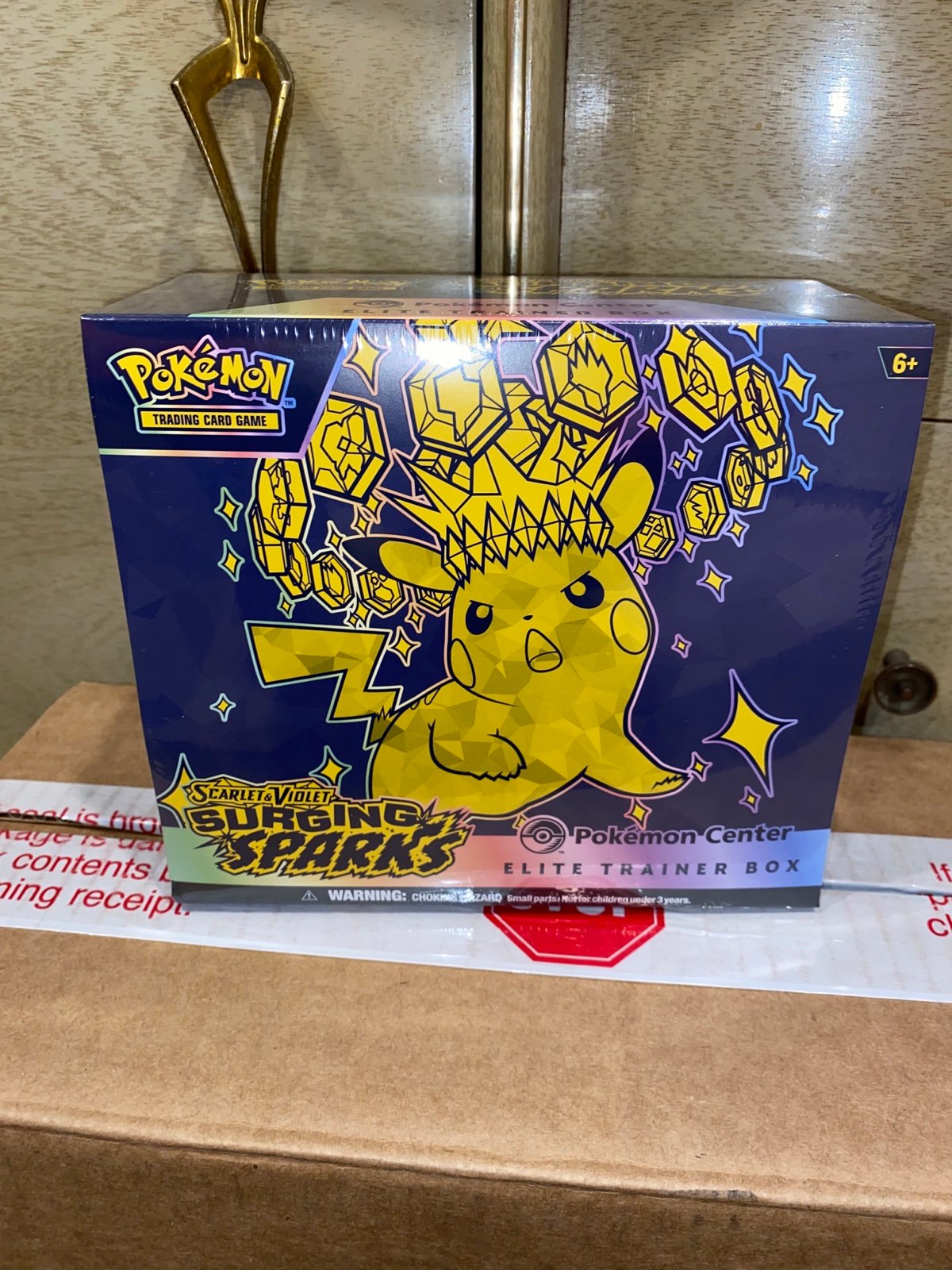 Pokemon Center ETB Surging Sparks