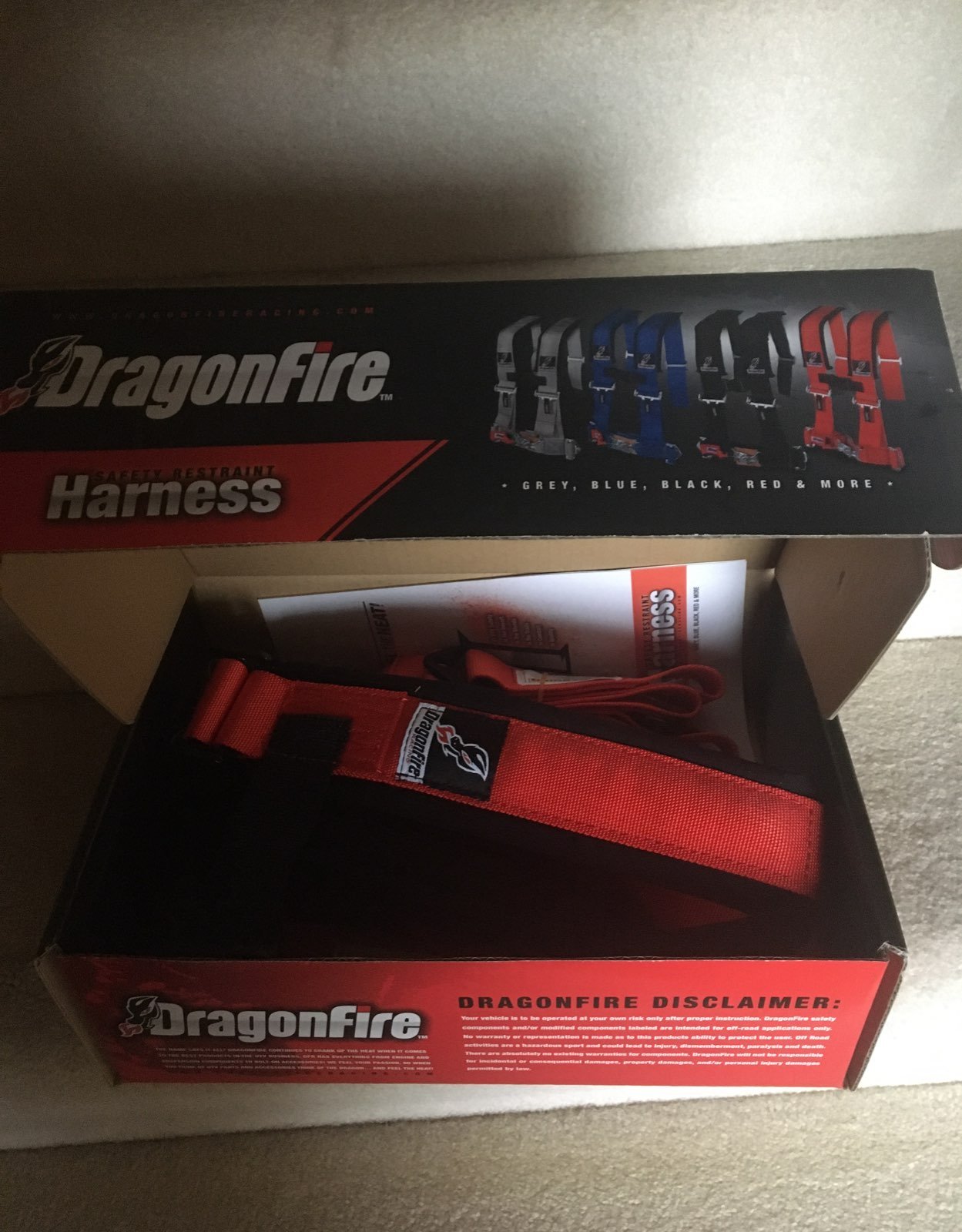 dragonfly 4 point safety harness