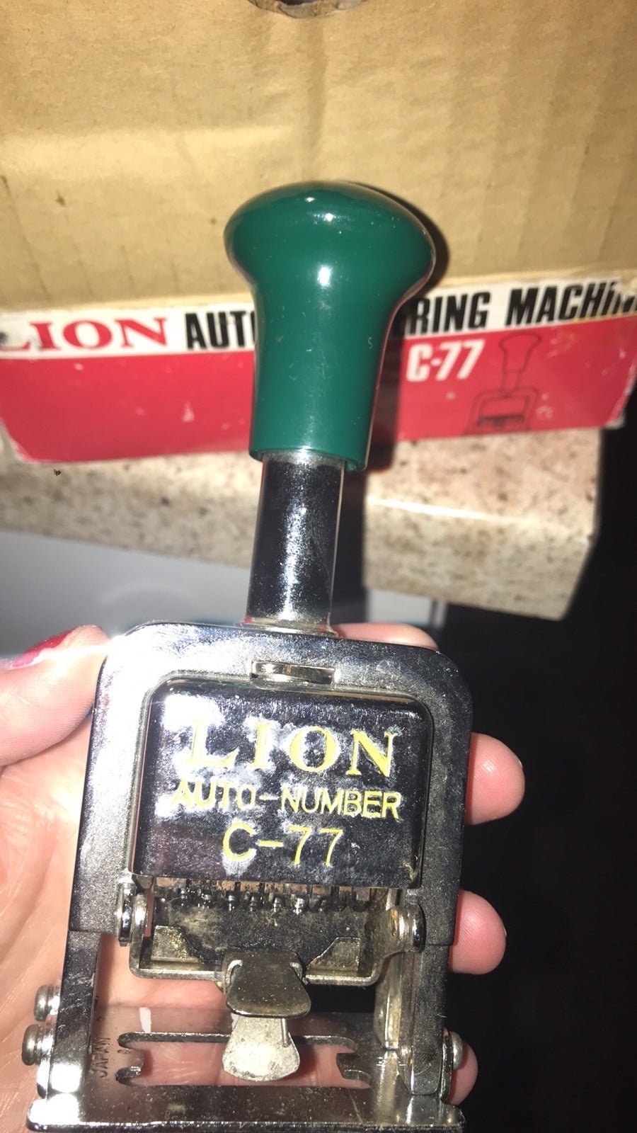 Lion Auto Numbering Machine C 77