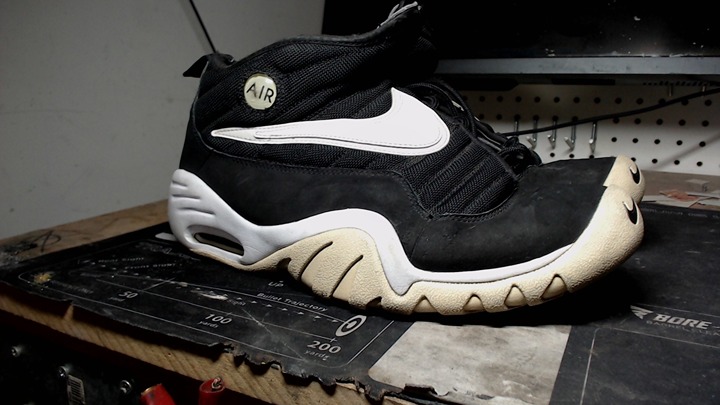 Nike ''rodmans'' Air Ndestrukt, Air worm sz. 9