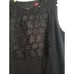 Max Mara Sleeveless Sheath Mini Dress With Lace Details Size 4