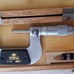 MACHINIST TOOL - FOWLER #52-229-002 MICROMETER. ORIGINAL BOX .