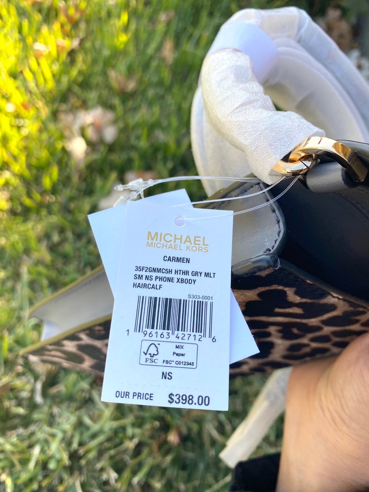 新作★MICHAEL KORS★CARMEN SM NS PHONE XBODY Michael Kors Carmen, Black Colour: Handbags: Amazon.com