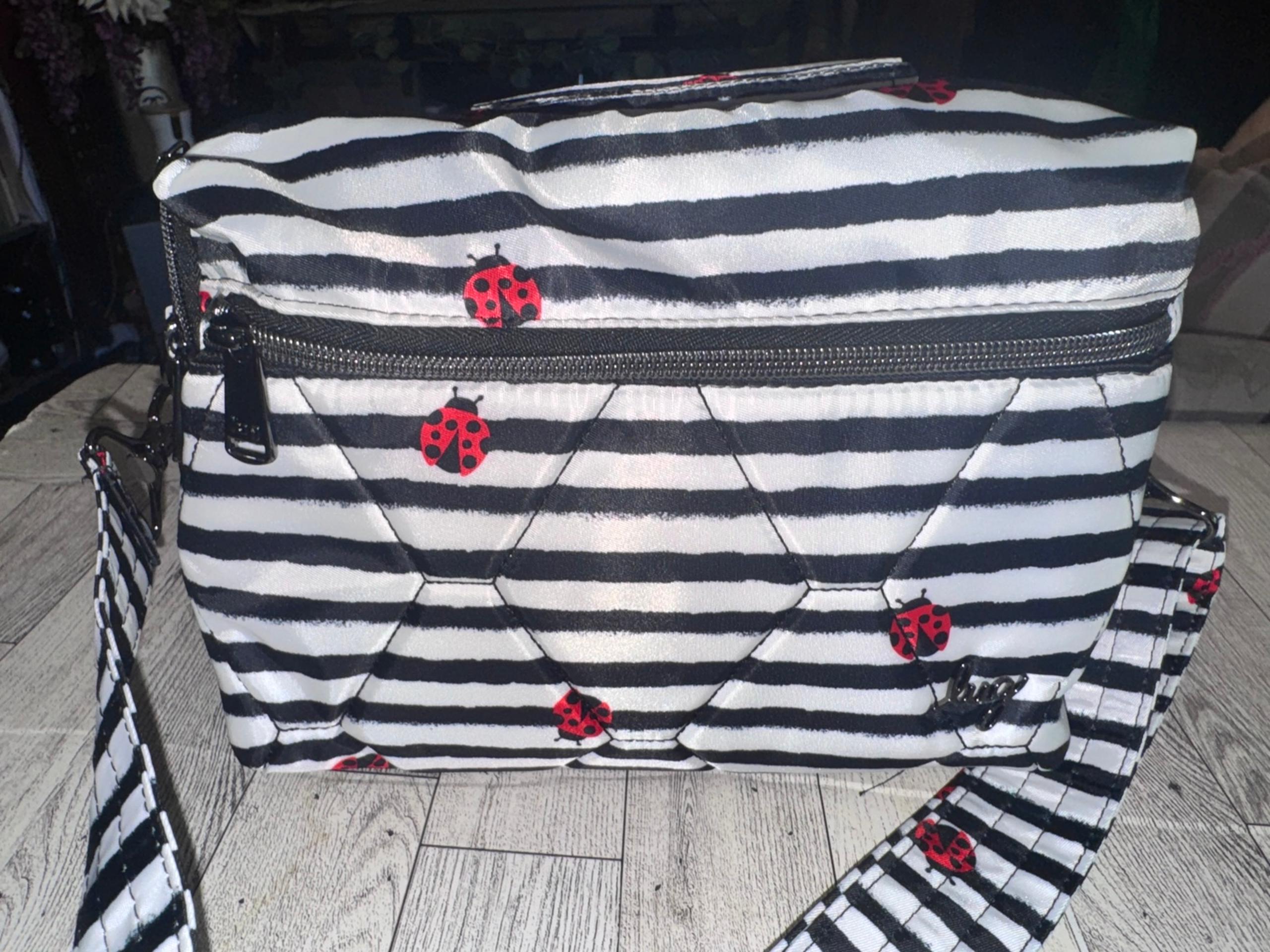 Lug Women’s Bebop Ladybug Lane Crossbody Top Handle Bag  RFID Protected