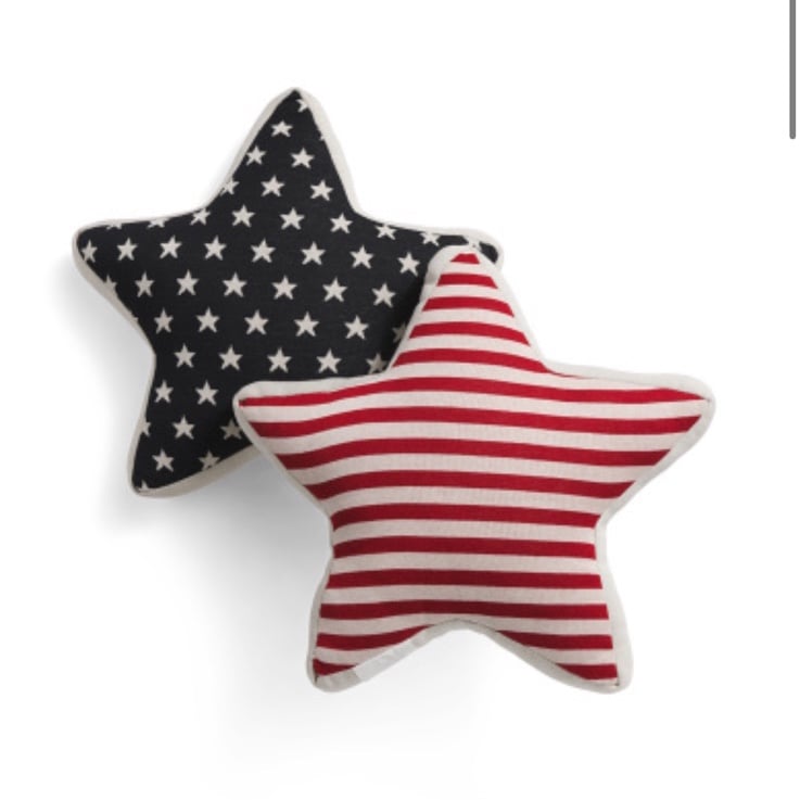 Fourth of July throw pillows