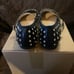 House of Harlow 1960 Diamond Studded Flats Size 7.5 Mary Jane Flat Black