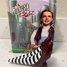 Vintage Wizard Of Oz Wicked Witch Legs Westland Paperweight