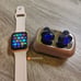 COMBO~Smart Watch Sports Tracker Bluetooth Call + Bluetooth 5.1 Earbuds Earphone