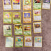 Pokemon cards all different sets including about 5 holos and older Japanese ones
