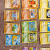 Pokemon cards all different sets including about 5 holos and older Japanese ones