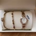 Anne Klein watch set with bracelet