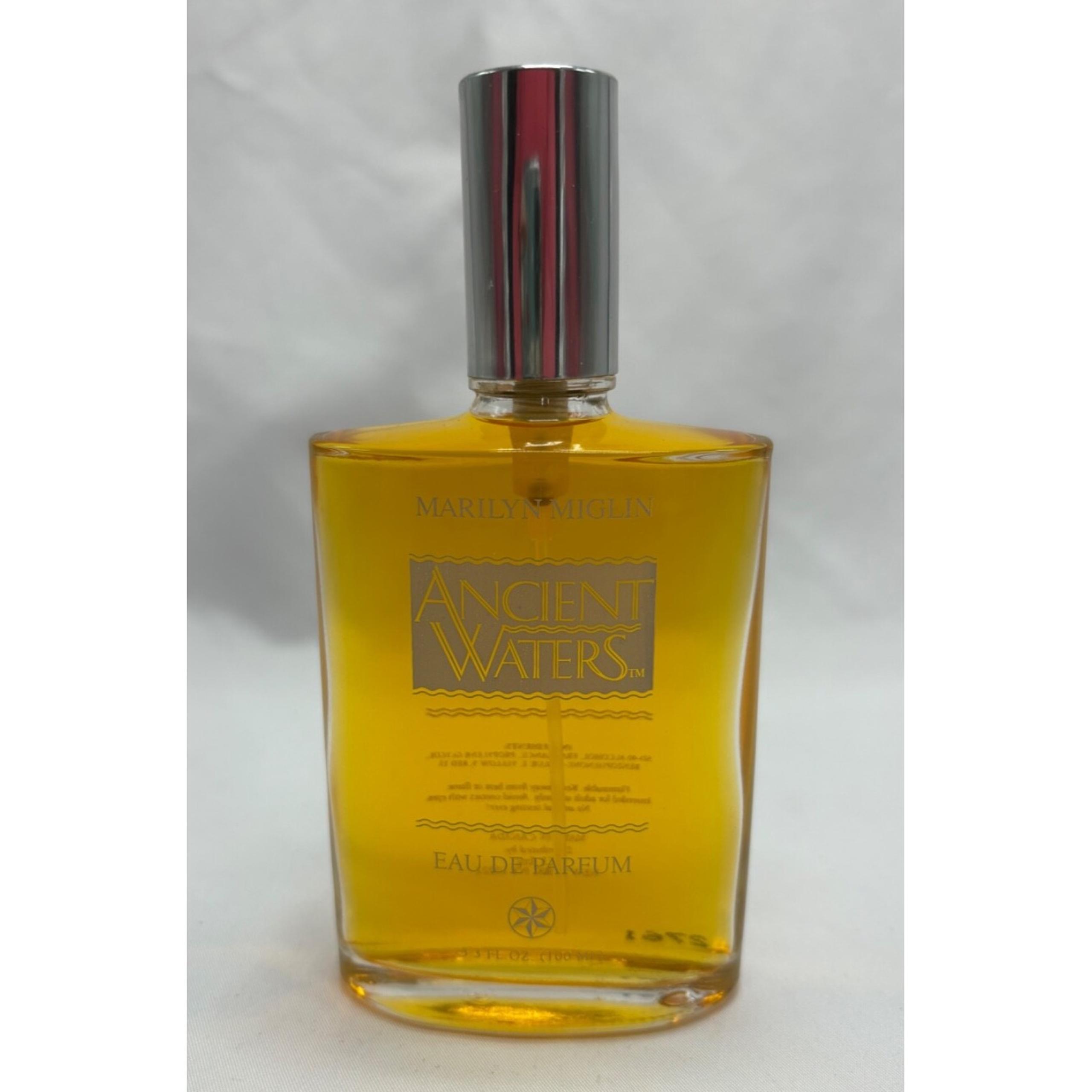 Vintage Marilyn Miglin Ancient Waters 3.3 Fl Oz Eau De Parfum Spray Discontinued