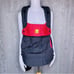 Lillebaby All Seasons Carrier grey and pink baby wearing carrier one size