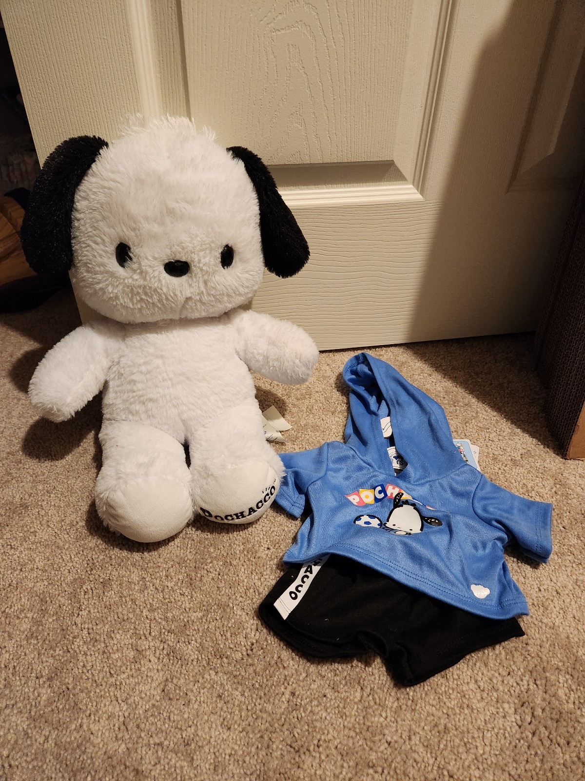 Build a bear Pochacco w/ BNWT Outfit