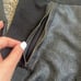 BCBGMAXAZARIA Black Pleather Slade Leggings Size XS