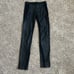 BCBGMAXAZARIA Black Pleather Slade Leggings Size XS