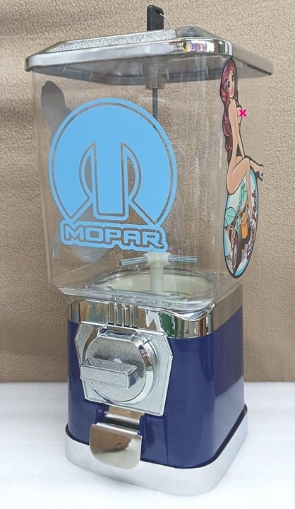 Dodge Mopar Sexy Pinup Scat Pack Candy Gumball Vending Machine Brand New