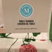 Martha Stewart Shamrocks and Red Clover Flowers Table Runner