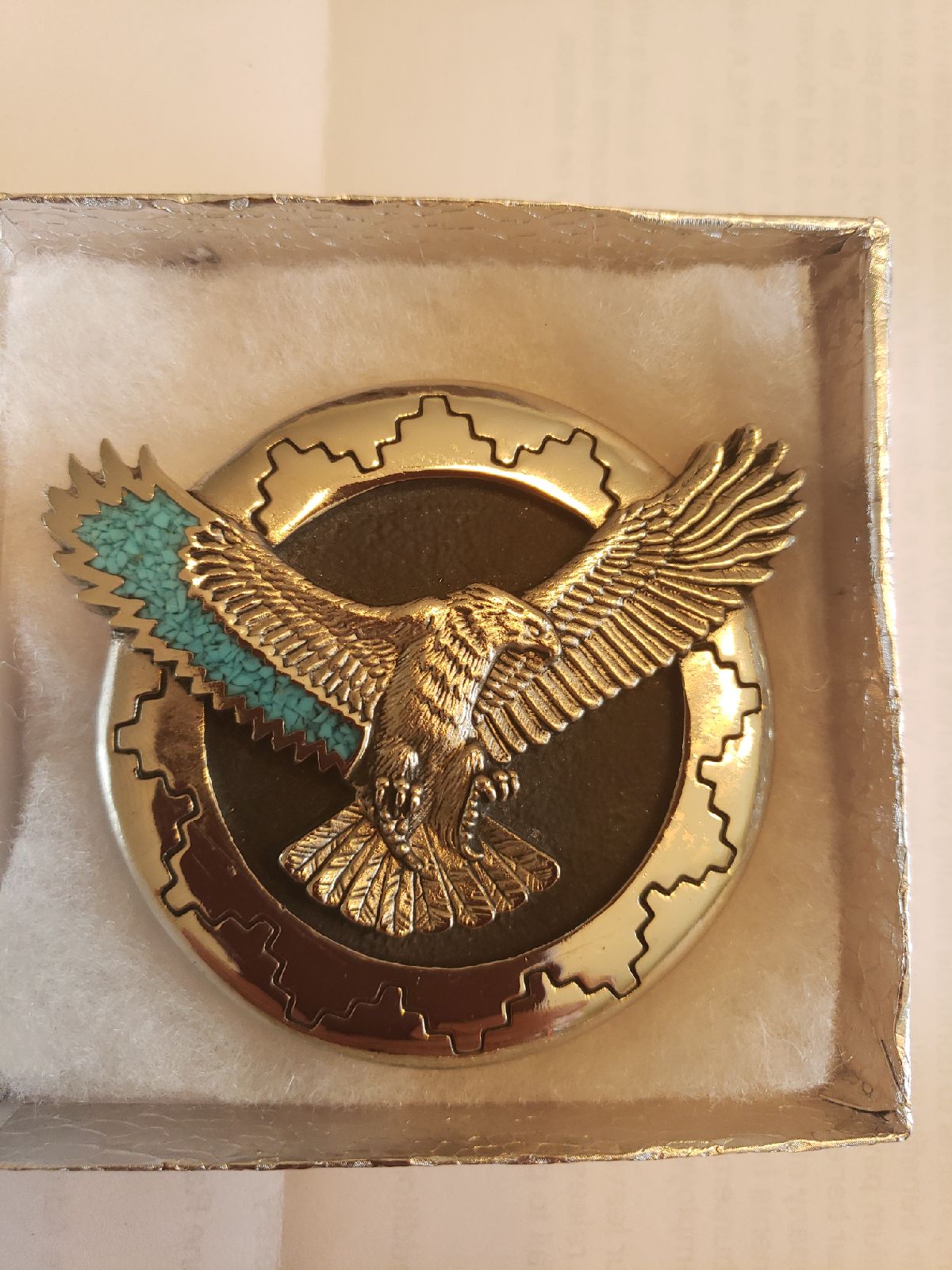 Eagle belt buckle