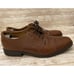 Clarks Shoes Men’s Size 11 Brown Leather Oxford Lace Up Dressy Shoes