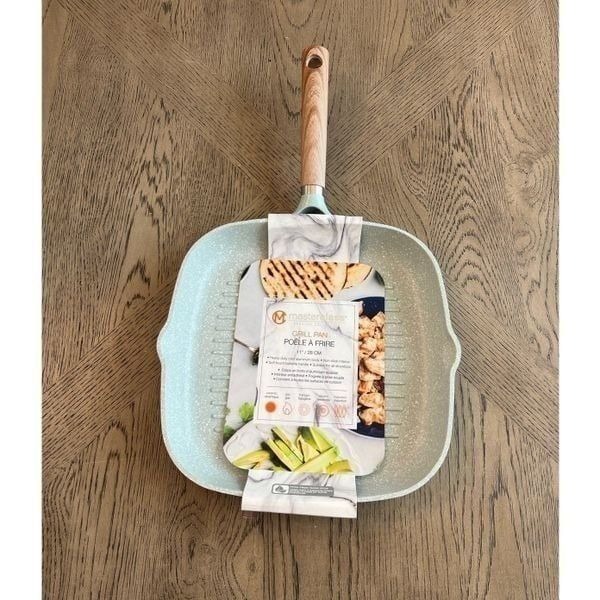 Masterclass Premium Collection Green Speckled Grill Pan